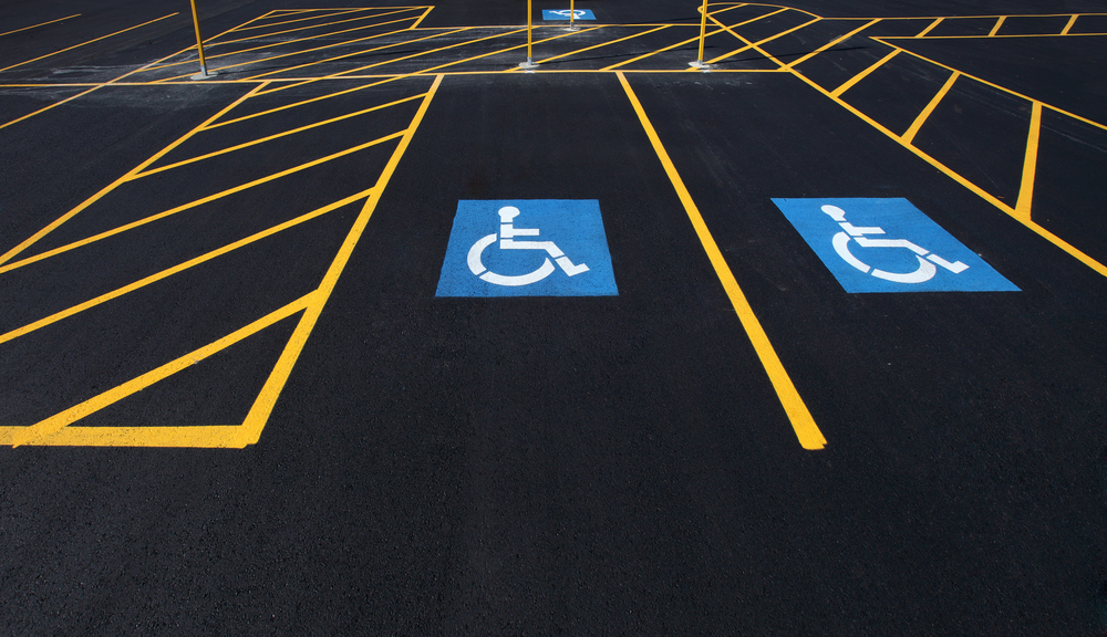 The,International,Markings,For,A,Handicapped,Parking,Stall,In,A , Commercial Asphalt Paving in Maryland & Washington DC