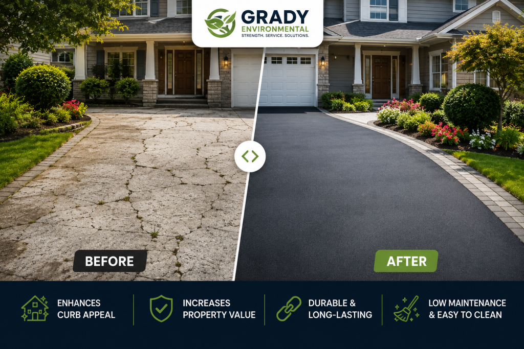 commercial painting Rockville MD, HOW DOES PROFESSIONAL DRIVEWAY CONSTRUCTION IMPROVE CURB APPEAL?