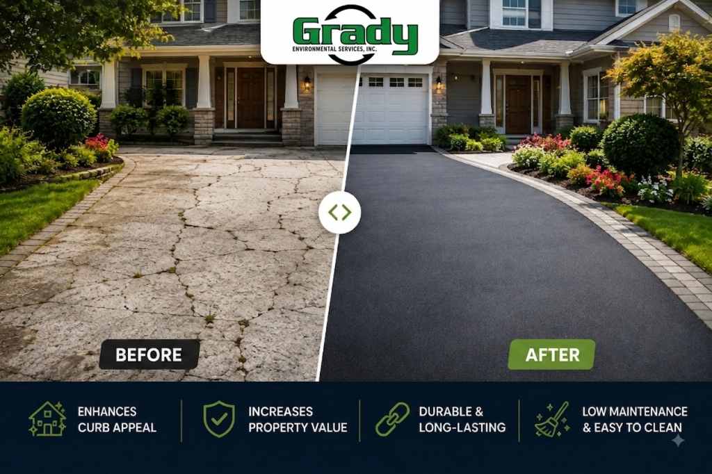 commercial painting Rockville MD, HOW DOES PROFESSIONAL DRIVEWAY CONSTRUCTION IMPROVE CURB APPEAL?